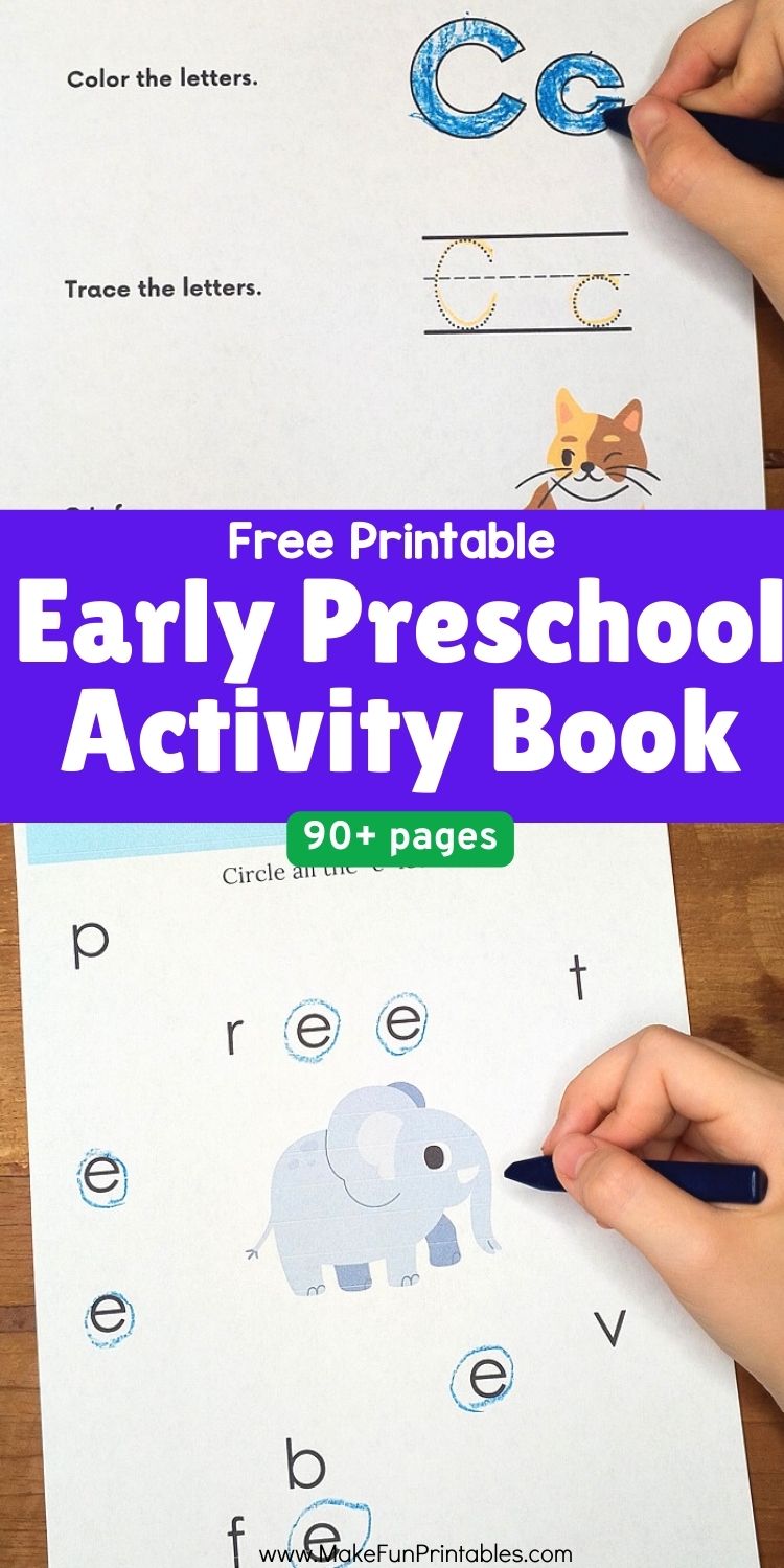 A printable preschool worksheet page with shape tracing and identification activities.