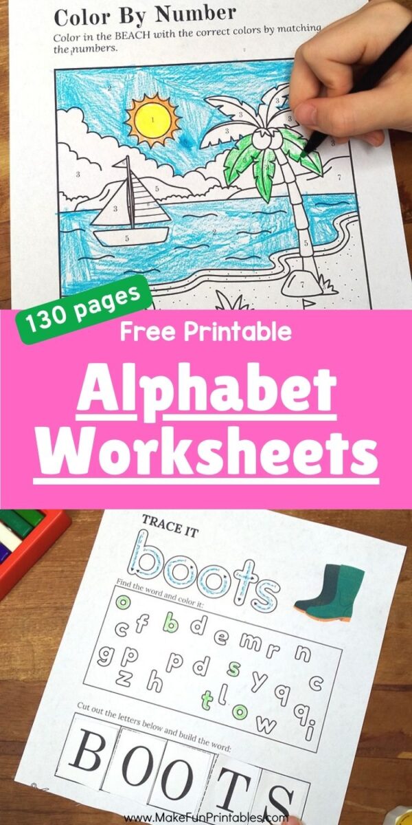 ABC Worksheets – Alphabet Printables for Preschool