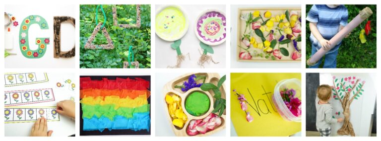 Spring Preschool Activities – 24 Hands-On Learning Ideas - Make Fun ...