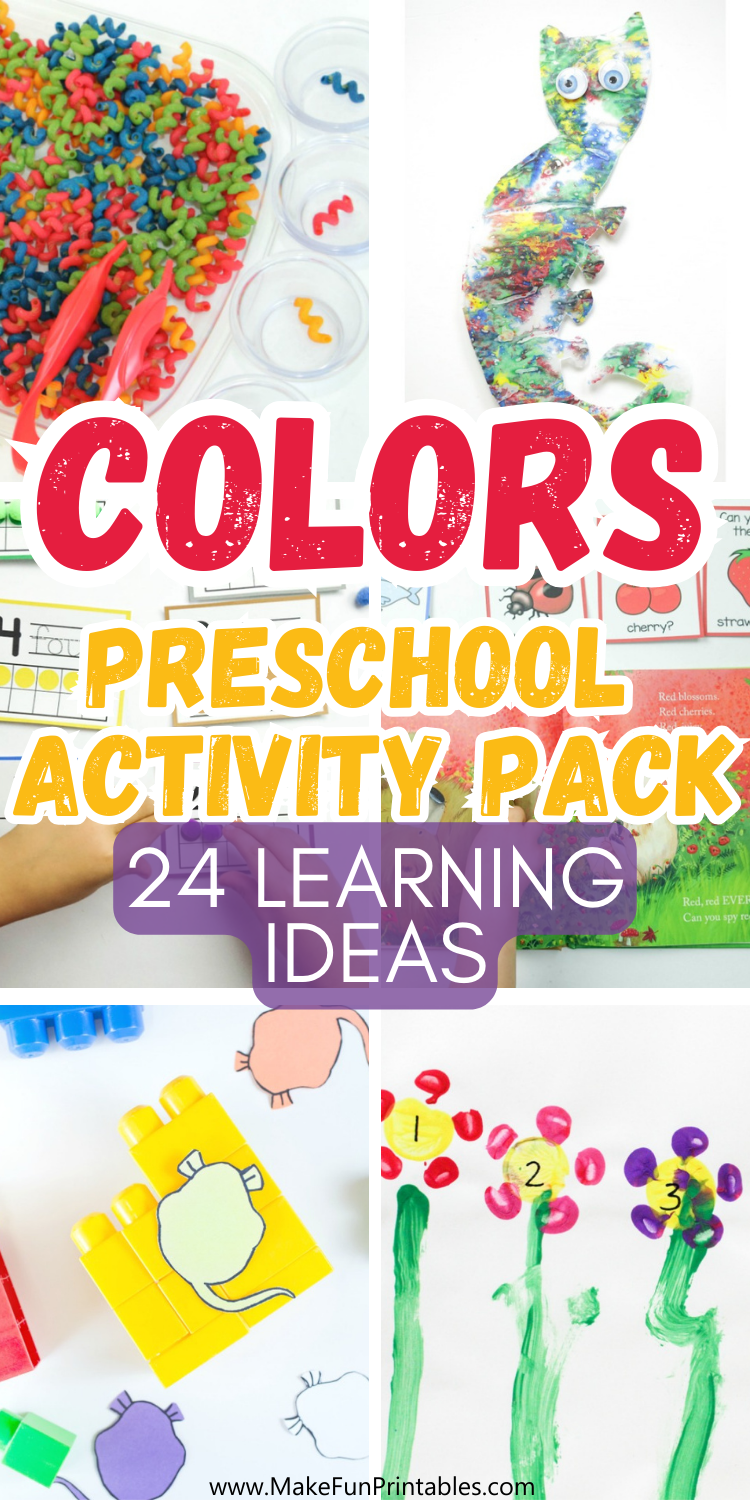 Color Preschool Activities Hands on Learning Ideas