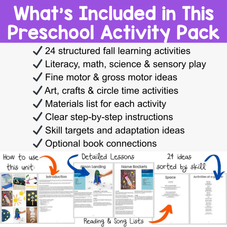 Space Preschool Activities – 24 Hands-On Learning Ideas - Make Fun ...