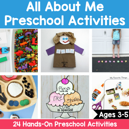 All About Me Preschool Activities – 24 Hands-On Learning Ideas